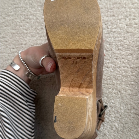 Free People Amber Orchard Clogs in Taupe - Picture 5 of 5